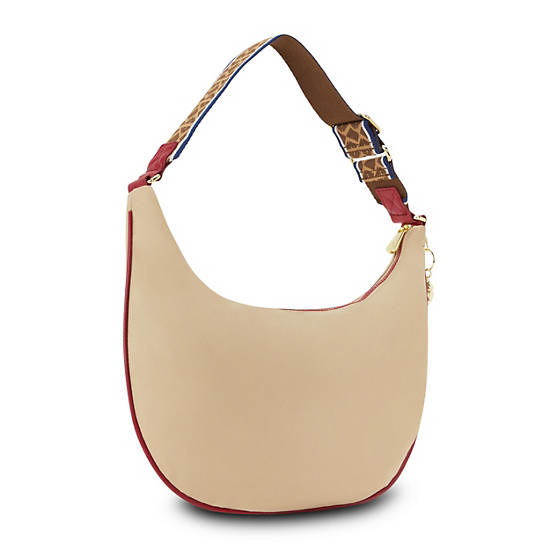 Bolsa De Hombro Kipling Hania Classic Beige | MX 1417AH